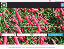 Tablet Screenshot of islabonitayachtclub.com